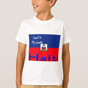 Haïti vlag kinder T-shirts