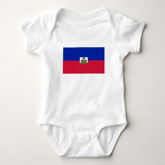 Haiti Vlag Romper (Voorkant)