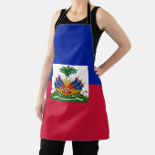 Haiti Vlag Schort (Insitu)