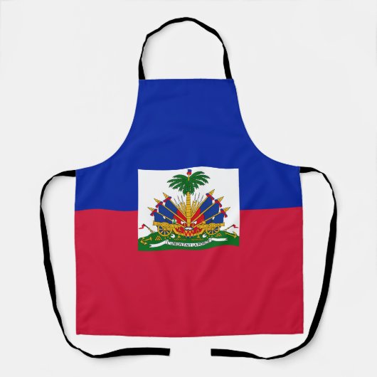 Haiti Vlag Schort (Voorkant)