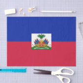 Haiti Vlag Tissuepapier (Craft)