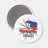 Haïti - Vlaggenkaart 2.0 Magneet (Voorkant / Achterkant)