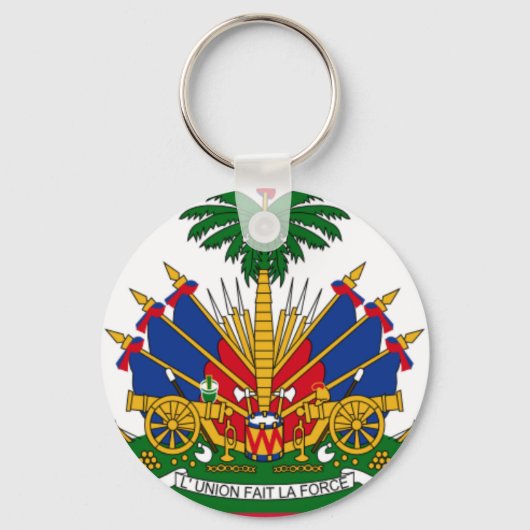 Haïti - Vlaggenmunt van de Sleutelhanger van wapen (Voorkant)