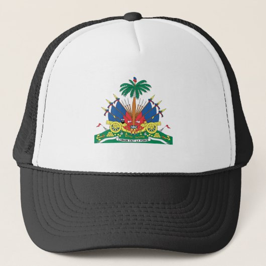 HAÏTI-WAPENKAT TRUCKER PET (Voorkant)
