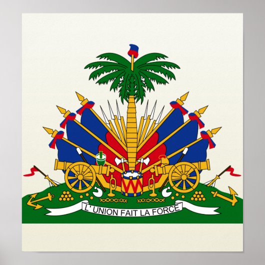 Haïti wapenstilstand poster (Voorkant)