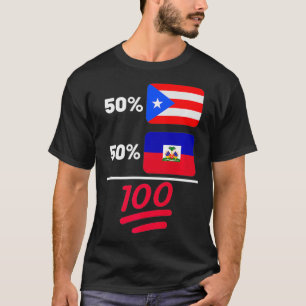 Haïtiaans en Puerto Ricaans premium voor het behou T-shirt