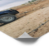 Haïtiaans meisje in de Dominicaanse Republiek Poster (Hoek)