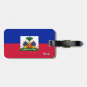 Haïtiaanse Bagagelabels, patriottische Haïtiaanse Bagagelabel (Achterkant horizontaal)