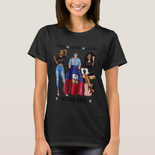 Haïtiaanse Neeff Uit Haïti Fier Dapper Zwart Latin T-shirt