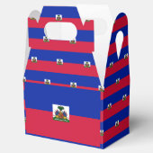 Haïtiaanse vlag bedankdoosjes (Geopend)