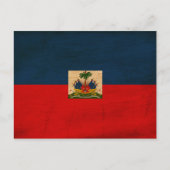 Haïtiaanse vlag briefkaart (Voorkant)