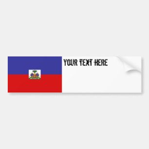 Haïtiaanse vlag bumpersticker
