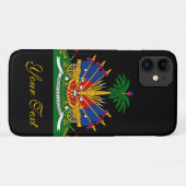 Haïtiaanse vlag Case-Mate iPhone case (Achterkant (horizontaal))