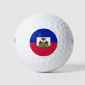 Haïtiaanse vlag golfballen (Voorkant)