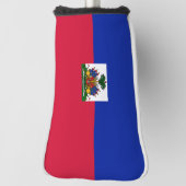 Haïtiaanse vlag golfheadcover (Draai 90)