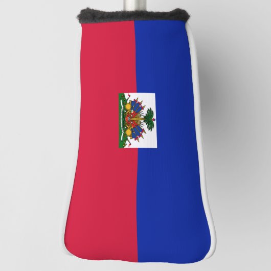 Haïtiaanse vlag golfheadcover (Draai 90)