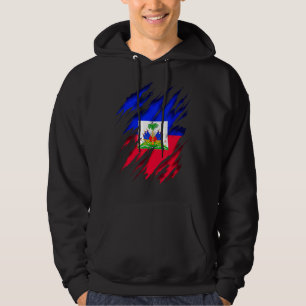 Haïtiaanse vlag Haïti Hoodie
