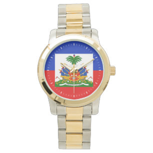 Haïtiaanse vlag horloge