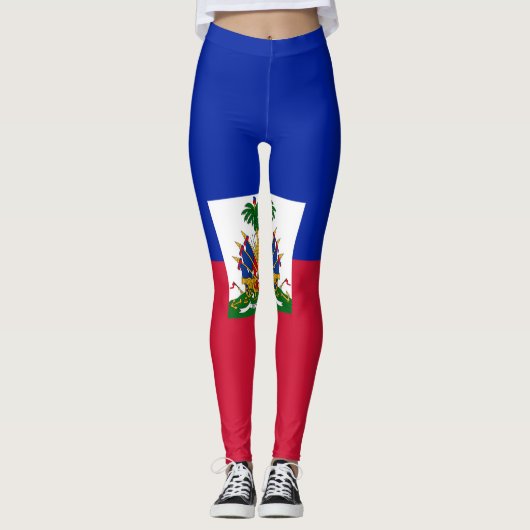 Haïtiaanse vlag leggings (Voorkant)
