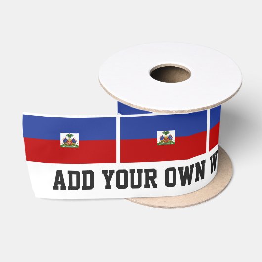 Haïtiaanse vlag lint (Spoel)