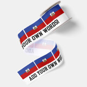 Haïtiaanse vlag lint (Achterkant)
