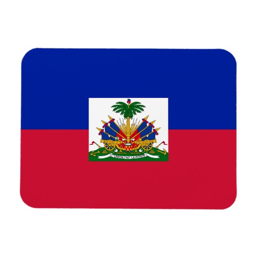 Haïtiaanse vlag magneet (Horizontaal)