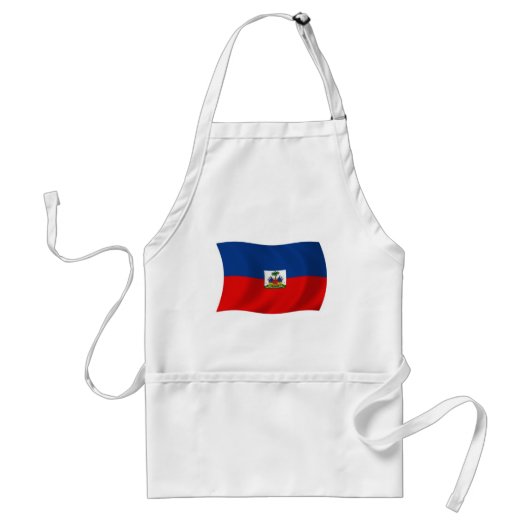 Haitiaanse Vlag Schort (Voorkant)