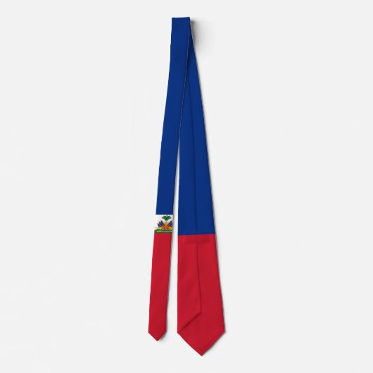 Haitiaanse vlag stropdas (Achterkant)