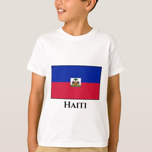 Haïtiaanse vlag t-shirt (Voorkant)