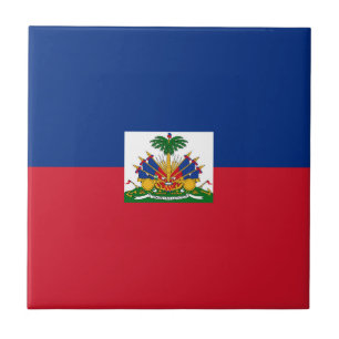 Haitiaanse vlag tegeltje