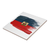 Haïtiaanse vlag tegeltje (Zijkant)