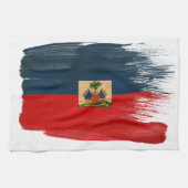Haïtiaanse vlag theedoek (Horizontaal)