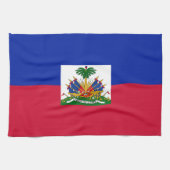 Haïtiaanse vlag theedoek (Horizontaal)
