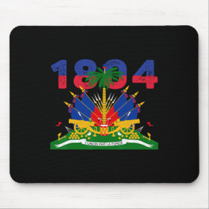 Haïtiaanse Vlag Trots 1804 Onafhankelijkheidsdag H Muismat