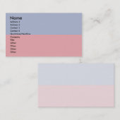 Haïtiaanse vlag visitekaartje (Voorkant / Achterkant)