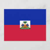 Haïtiaanse vlag, vlag van Haïti Briefkaart (Voorkant)