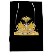 Haïtiaanse wapenschild medium cadeauzakje (Voorkant)