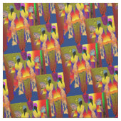 Haitian Creole lady's Stof (Swatch)