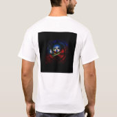 Haitian Pirate Flag T-shirt (Achterkant)