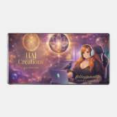 Haj Creations: "The Archive" Signature Art Mat (Recto)