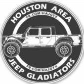HAJGTX Sticker (Voorkant)
