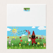 Haji Firuz gevouwen Kaart (Buitenkant ongevouwen)