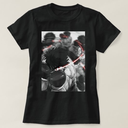 Hajime no Ippo Dempsey Roll T-shirt (Design voorkant)