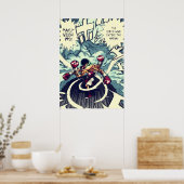 Hajime no Ippo God van Wind Poster (Keuken)