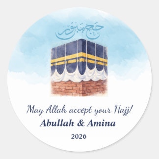 Hajj Mabroor Persoonlijke Sticker & Label voor Haj