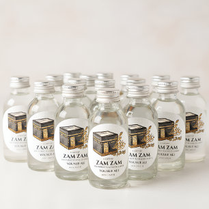 HAJJ MABRUR GEPERSONALISEERDE STICKER & LABEL VOOR