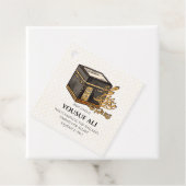 HAJJ MABRUR Ka'bah GEPERSONALISEERD Bedankjes Labels (In situ)