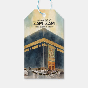 Hajj Mubarak Persoonlijk Cadeau TAG Label Voor Haj Cadeaulabel