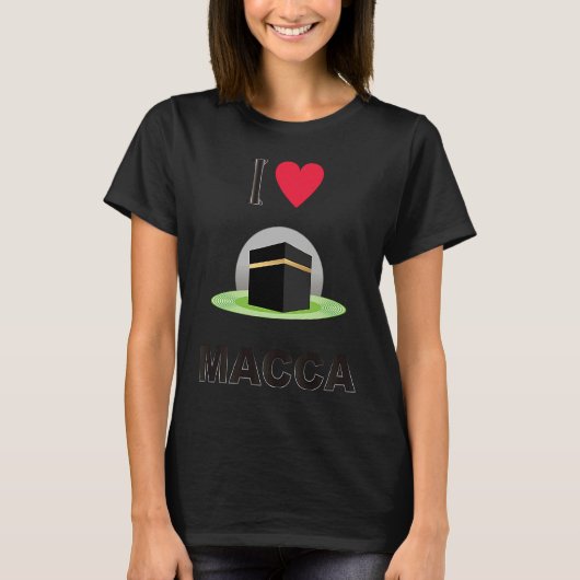 hajj Umrah Kaaba Macca cool for all Muslims 1 T-shirt (Voorkant)