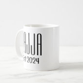 Hajja Mok- Cadeau voor Hajja Koffiemok (Voorkant links)